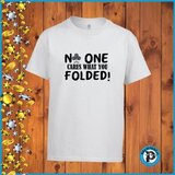  Poker majica "No One Cares What You Folded", bijela | shoptok.hr