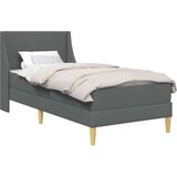  Okvir kreveta s madracem Zidne Tamno siva 90 x 200 cm tkanina - Tamno siva 90 x 200 cm | shoptok.hr