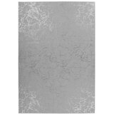 Kayoom RAVNO TKANA PREPROGA Bijou 225 Taupe / Silber 120/170 cm srebrne barve, rjavosiva | Shoptok.si
