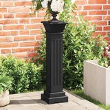  Klasični četvrtasti stalak za biljke crni 17 x 17 x 66 cm MDF | shoptok.hr