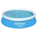 Bestway Napihljivi družinski bazen Fast Set (940 l, Modra) | Shoptok.si