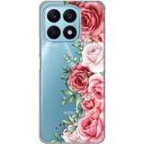  Silikonska maska za Honor X8a Wild Roses Print Skin providna | ePonuda.com
