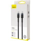 Baseus Podatkovni kabel catklf-alg1 quick charge type c 100w 2m - črno siv | Shoptok.si