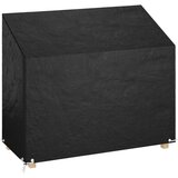 vidaXL Prevleka za vrtno klop 8 obročkov 160x70x70/88 cm polietilen | Shoptok.si