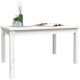  Vrtni stol bijeli 82,5 x 50,5 x 45 cm od masivne borovine | shoptok.hr
