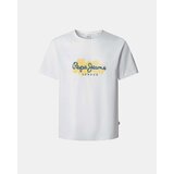 PepeJeans Majice s kratkimi rokavi PM509959 MILTON TEE Bela | Shoptok.si