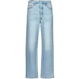 Levi's Jeans straight RIBCAGE STRAIGHT ANKLE Lightweight Modra
