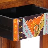 vidaXL Konzolna mizica 110x35x75 cm trden akacijev les | Shoptok.si