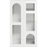  Kreveta Visoki sjaj bijela 59 x 35 x 100,5 cm Konstruirano drvo | shoptok.hr