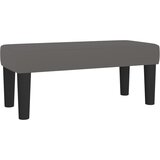  Krevet s oprugama i madracem sivi 90 x 200 cm od umjetne kože | shoptok.hr