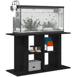  Stalak za akvarij crni hrast 100x40x60 cm inženjerski drvo | shoptok.hr
