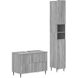  Set kupaonskih ormara od 2 dijela ZWOLLE Siva Sonoma | shoptok.hr