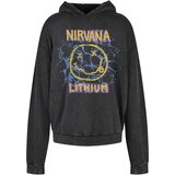 Mister Tee Lithium Oversize Acid Black Hooded | shoptok.hr