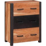 vidaXL Buffeti i komode Smeđa 55 x 30 x 75 cm Masivno bagremovo drvo | shoptok.hr