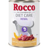 Rocco Diet Care Renal s piščančjimi srci in bučo - 6 x 400 g Cene