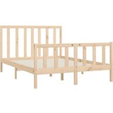 Posteljni okvir iz trdnega lesa 120x200 cm, (20644532) | Shoptok.si