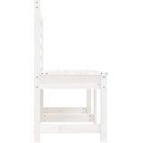  Vrtna klupa bijela 157,5 cm od masivne borovine | shoptok.hr