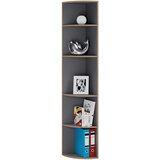 Livetastic KOTNI REGAL 33/183/33 cm antracit, medeni hrast Cene