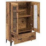  Highboard Staro drvo 70 x 31 x 115 cm Obrađeno drvo i čelik | shoptok.hr