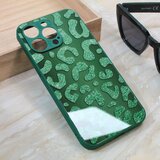  Torbica shiny glass za iphone 15 pro max 6.7 zelena Cene