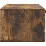 TV ormar za zid 98 x 41 x 30 cm Dimljeni hrast | shoptok.hr