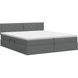  Krevet s od storage s uzglavljem 2 kom. Tamnosiva Lažna koža | shoptok.hr