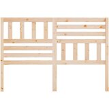 vidaXL uzglavlje za krevet 146 x 4 x 100 cm od masivne borovine | shoptok.hr