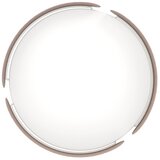 Eglo stropna lampa valcastto led 24W 2400LM 3000K 35 cm smeđa-bijela | shoptok.hr