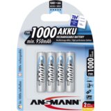Ansmann 1x4 NiMH rech. battery 1000 Micro AAA 950 mAh | shoptok.hr