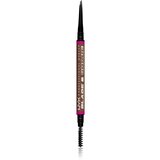 NYX Professional Makeup Blade & Shade svinčnik za obrvi s krtačko odtenek 08 Chocolate g | Shoptok.si