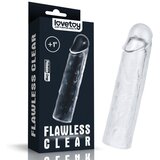 Lvtoy Flawless Clear Penis Sleeve Add 1'' | ePonuda.com