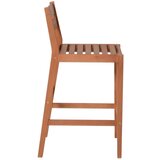 Garden Pleasure Vrtna barska garnitura od drva eukaliptusa u prirodnoj boji za 4 Maine - | shoptok.hr