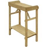  Vrtni stolić za sadnju od impregnirane borovine 75 x 40 x 90 cm | shoptok.hr