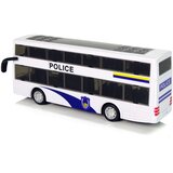  Dvokatni policijski autobus na povlačenje sa zvukom - bijeli | shoptok.hr
