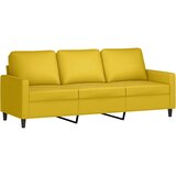  2-dijelni set sofa s jastucima žuti baršunasti | shoptok.hr