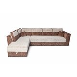 EuroAF Ugaona garnitura Milano II, 275x145 cm, Bež-braon | Eponuda.com
