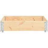  Visoka greda 100x100 cm trdna borovina, (20693288) | Shoptok.si
