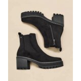 Resti Eco-suede women's ankle boots on a post Segori | Shoptok.si