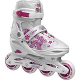Roces Otroški rolerji Jockey 3.0 Girl Bela | Shoptok.si