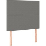  Krevet s oprugama i madracem tamnosivi 90x200 cm od tkanine | shoptok.hr