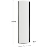 Kave Home Stensko ogledalo 55,5x150,5 cm Marco &amp;ndash; Slike