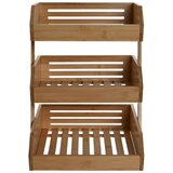 Posuda za Voće Home ESPRIT Prirodno Bambus 30 x 33 x 41 cm | shoptok.hr