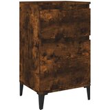  Noćni ormarić boja dimljenog hrasta 40x35x70 cm | shoptok.hr
