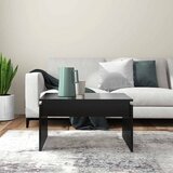  Stolić za kavu crni 68 x 50 x 38 cm od konstruiranog drva | Eponuda.com