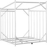  Stalak za drva za ogrjev s kišnom navlakom 100,5x100,5x110,5 cm | Eponuda.ba