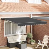  Okvir tende Antracit 300 x 250 cm Poliester s PU premazom | Eponuda.ba