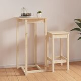 vidaXL Barski stol 60 x 60 x 110 cm od masivne borovine | shoptok.hr