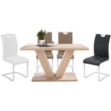 CARRYHOME Jedilna miza , hrast sonoma | Shoptok.si