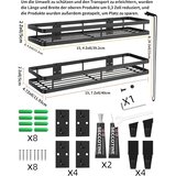 COUWILSON 2x stenski organizator za začimbe 40cm | Shoptok.si