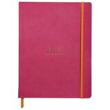  Notes B5, Rhodia Rhodiarama, meke korice, s gumicom, diktando crte, raspberry Cijene